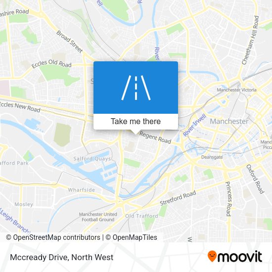 Mccready Drive map