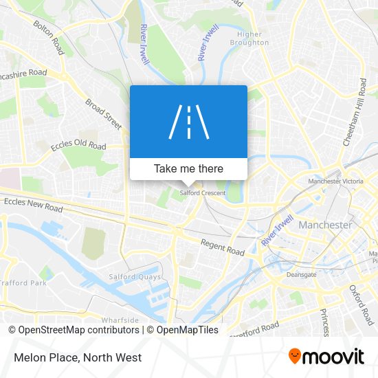 Melon Place map