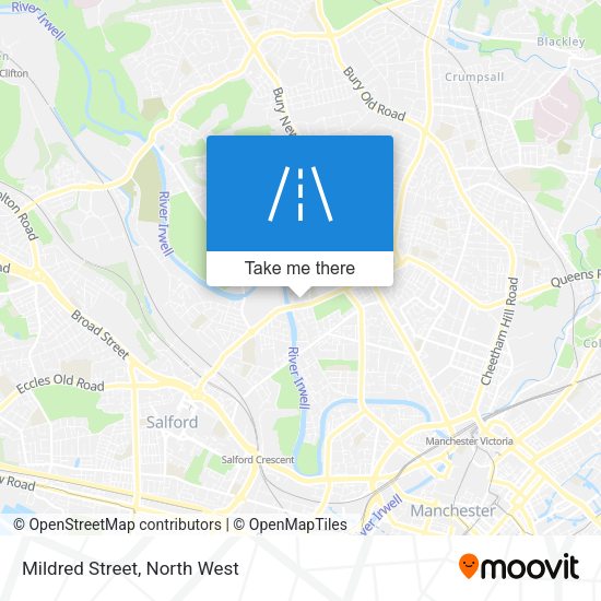 Mildred Street map