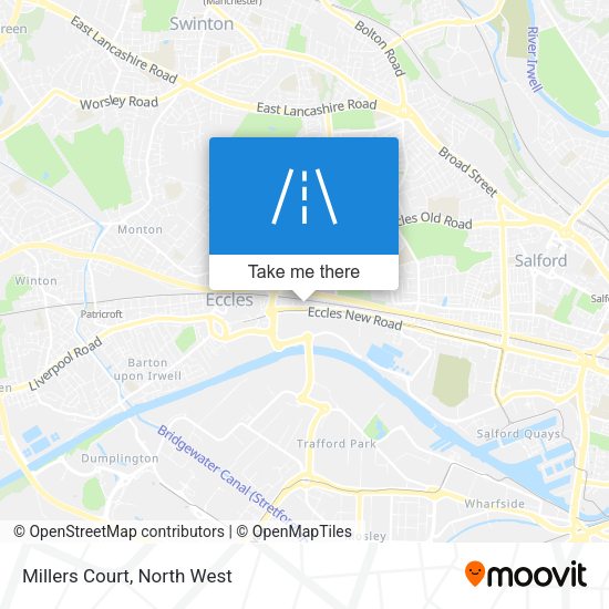 Millers Court map