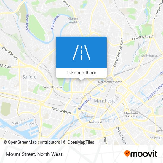 Mount Street map
