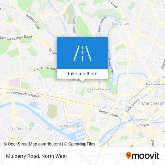 Mulberry Road map