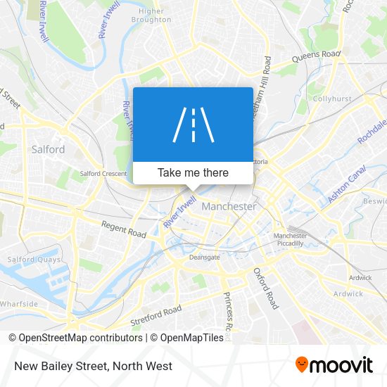 New Bailey Street map