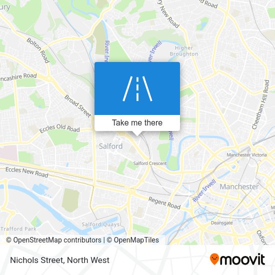Nichols Street map