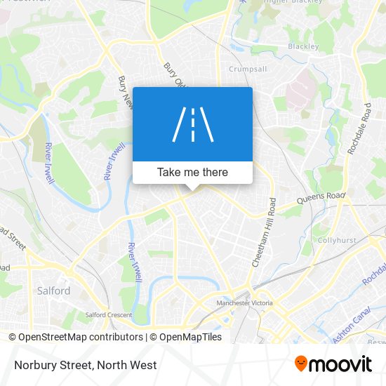 Norbury Street map