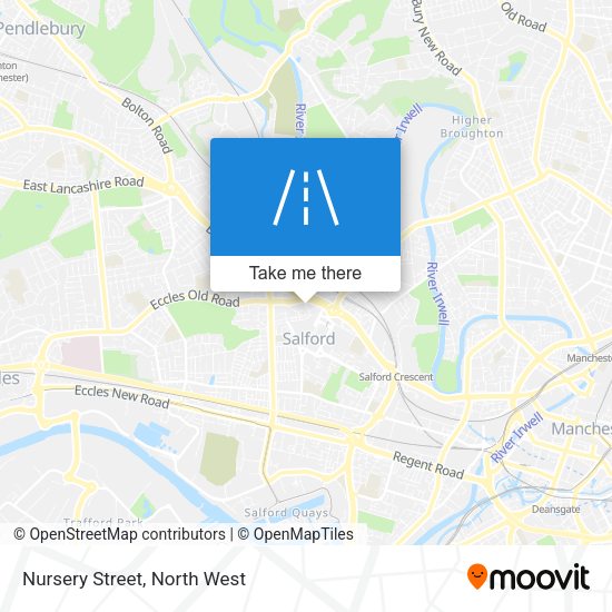 Nursery Street map
