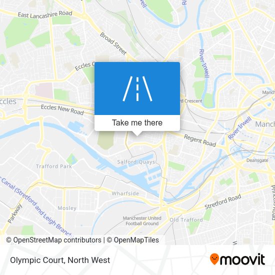 Olympic Court map