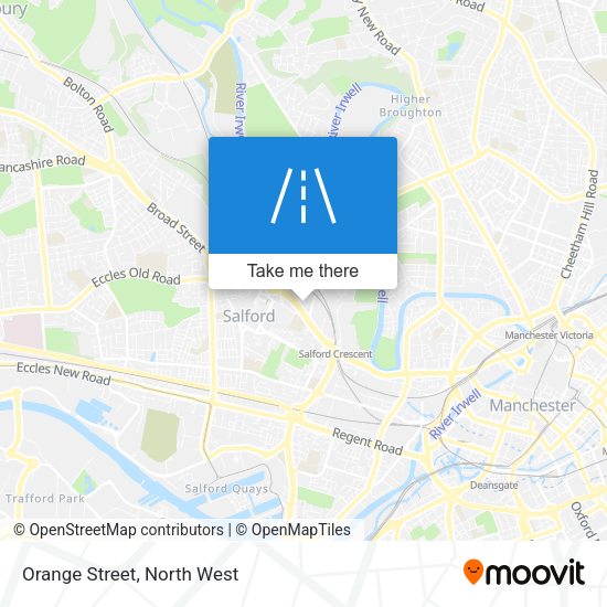 Orange Street map