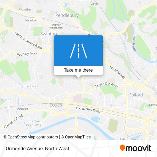 Ormonde Avenue map