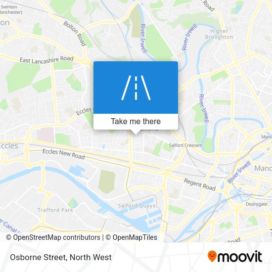 Osborne Street map