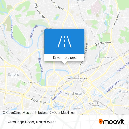 Overbridge Road map