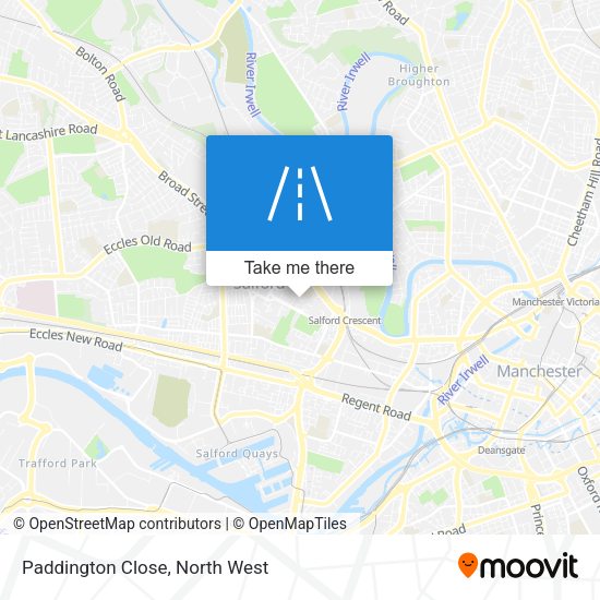 Paddington Close map