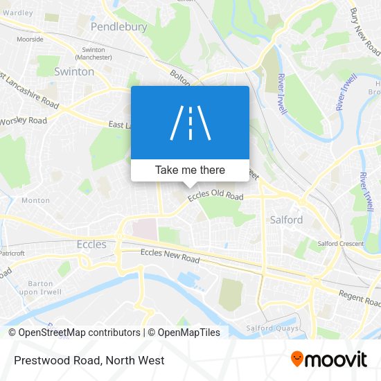 Prestwood Road map