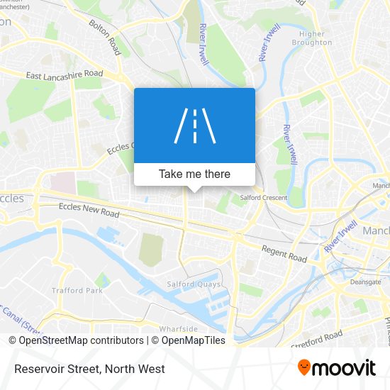 Reservoir Street map