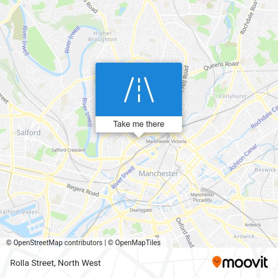 Rolla Street map