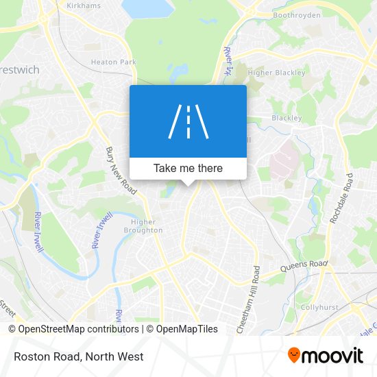 Roston Road map