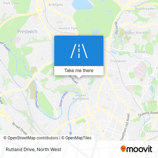 Rutland Drive map