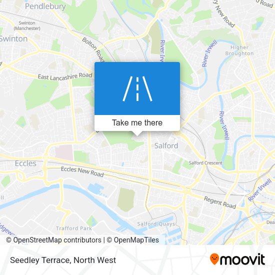 Seedley Terrace map