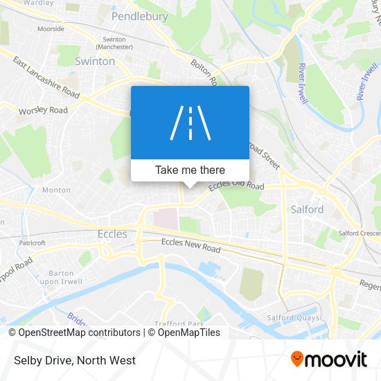 Selby Drive map