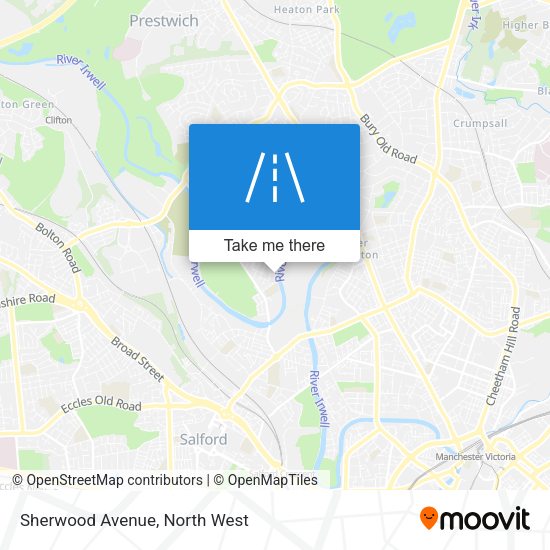 Sherwood Avenue map