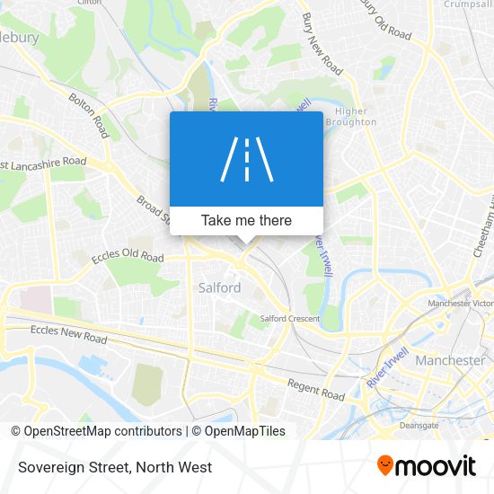 Sovereign Street map