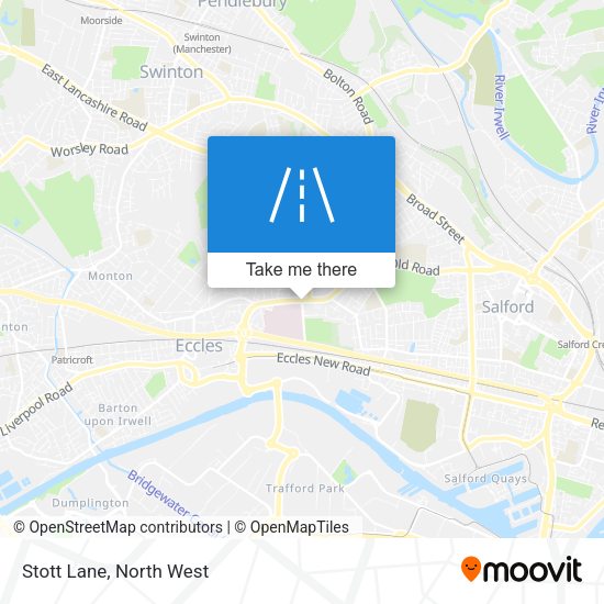 Stott Lane map