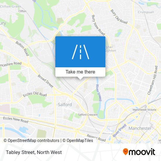Tabley Street map