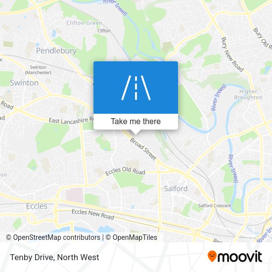 Tenby Drive map