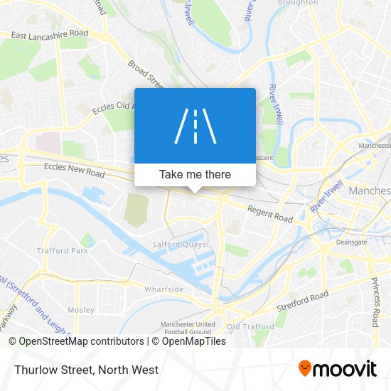 Thurlow Street map