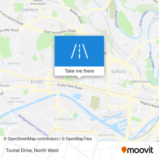 Tootal Drive map