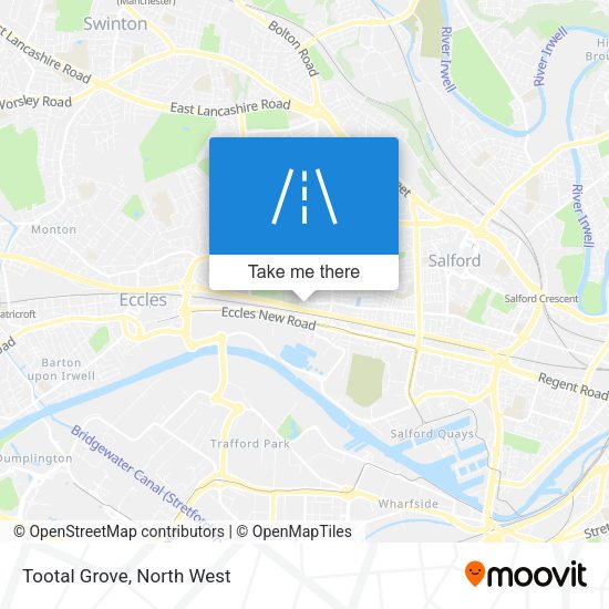 Tootal Grove map