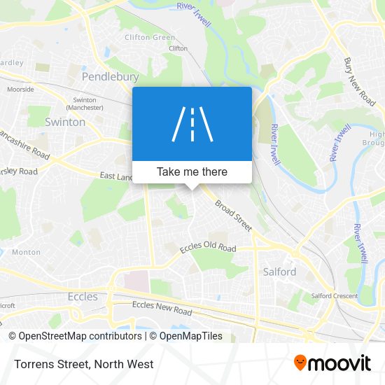 Torrens Street map
