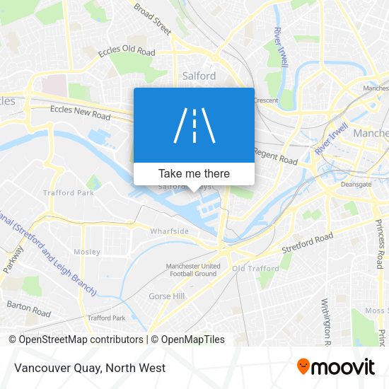 Vancouver Quay map