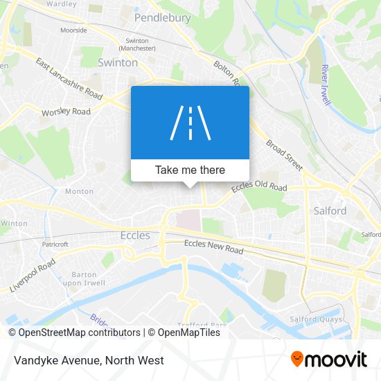 Vandyke Avenue map