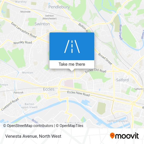 Venesta Avenue map