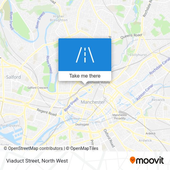 Viaduct Street map