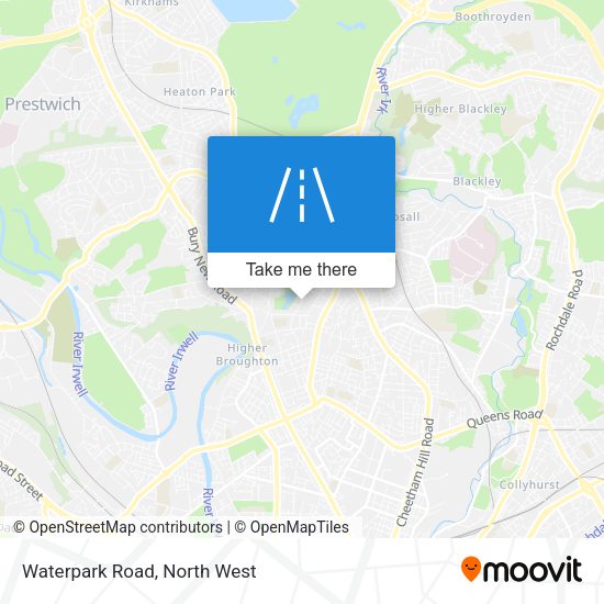Waterpark Road map