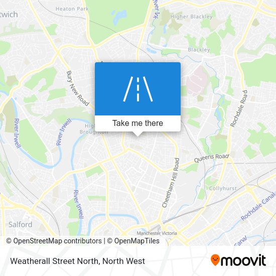 Weatherall Street North map