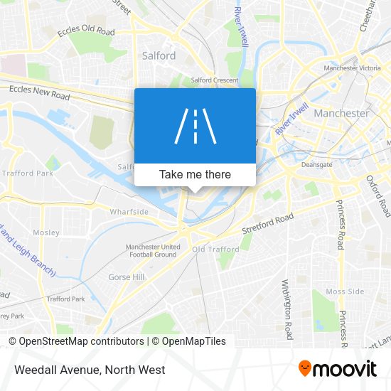Weedall Avenue map