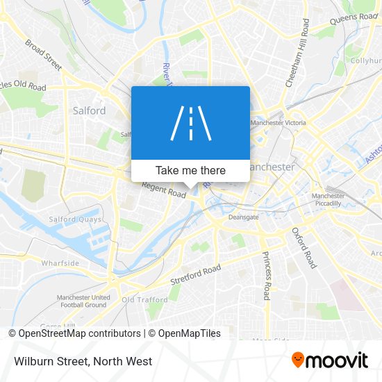 Wilburn Street map