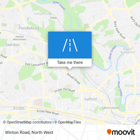 Winton Road map