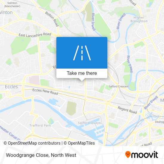 Woodgrange Close map