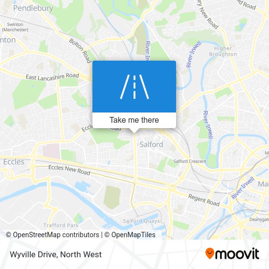 Wyville Drive map