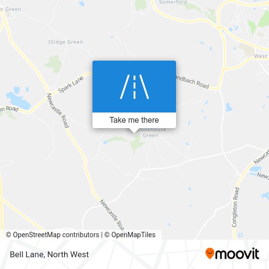 Bell Lane map