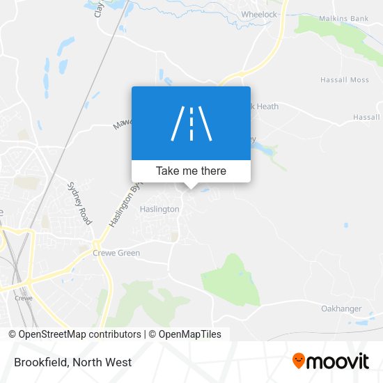 Brookfield map