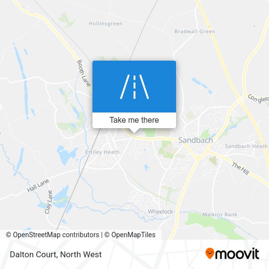 Dalton Court map