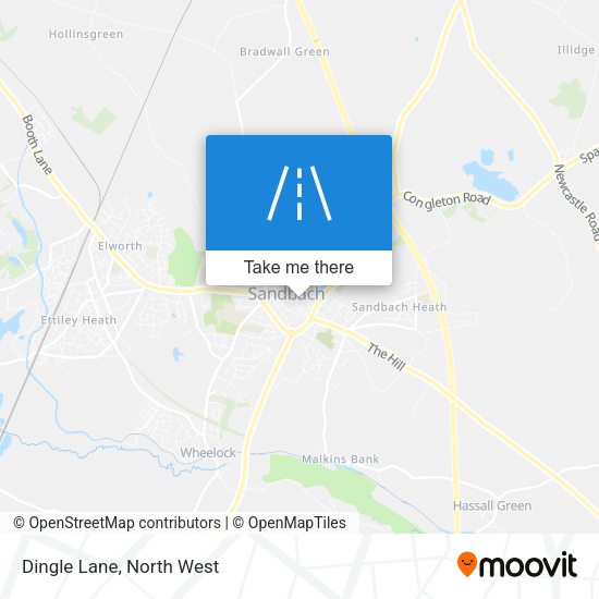 Dingle Lane map
