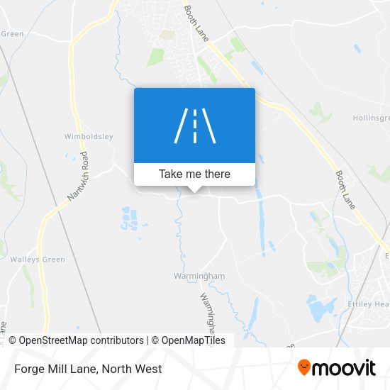 Forge Mill Lane map