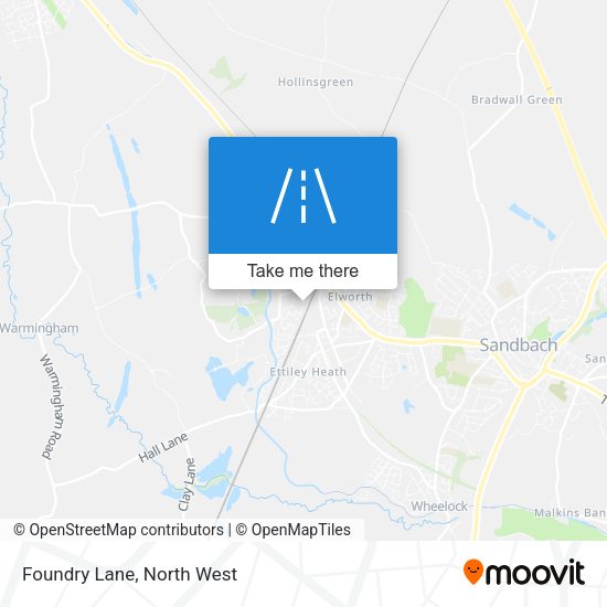 Foundry Lane map