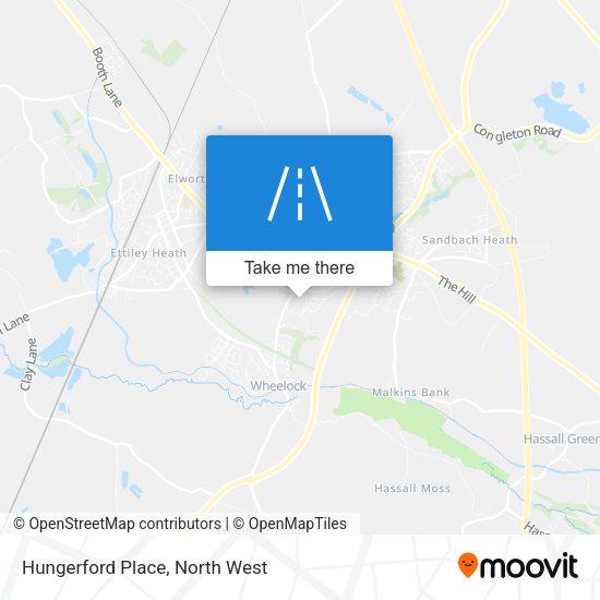 Hungerford Place map